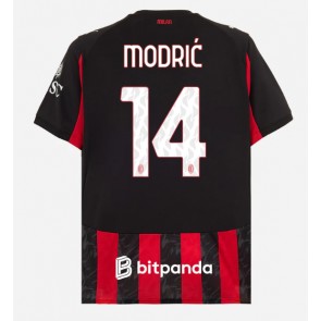 AC Milan Luka Modric #14 Replika Hemmatröja 2025-26 Kortärmad